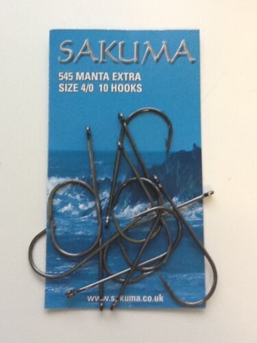 Sakuma 545 Manta Extra Pro Series(10 Per Pack) Lennys Tackle
