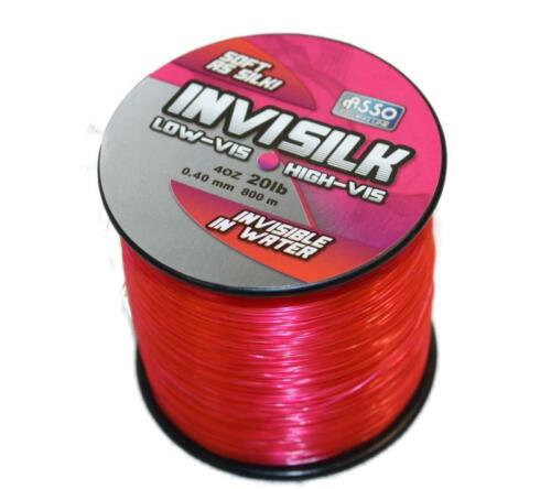 4GetMeKnot MEMORY FREE FISHING LINE / MONO 15lb/20lb/30lb/40lb/50lb/60lb